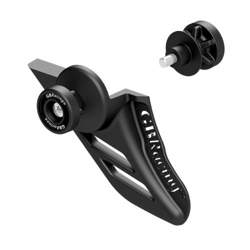 GB Racing Shark Fin Lower Chain Guard & Paddock Stand Bobbins for Ninja 400 '18-19 GB Racing Shark Fin Lower Chain Guard & Paddock Stand Bobbins for Ninja 400 '18-19